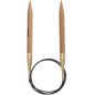 Preview: Rico Design Rundstricknadel Holz 12mm 80cm