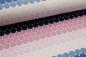Preview: French Terry „Dots“ - rosé/blau