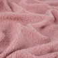 Preview: Teddy Bouclé - altrosa / rosa