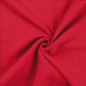 Preview: Musselin uni rot