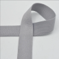 Preview: Weiches Gurtband  40mm - silbergrau