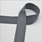 Preview: Weiches Gurtband  40mm - grau