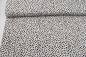 Preview: Viskose Twill „Funky Dots" - weiß