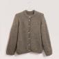 Preview: Rico Design Soft Alpaca Taupe 021 Cardigan vorne