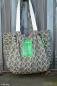 Preview: Tasche aus Canvas Blumen