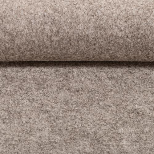 Filz "Bastian"  Swafing - Nähen und Basteln - mittelgrau meliert