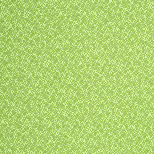 Stoff kleine Punkte hellgruen Baumwolle Detail