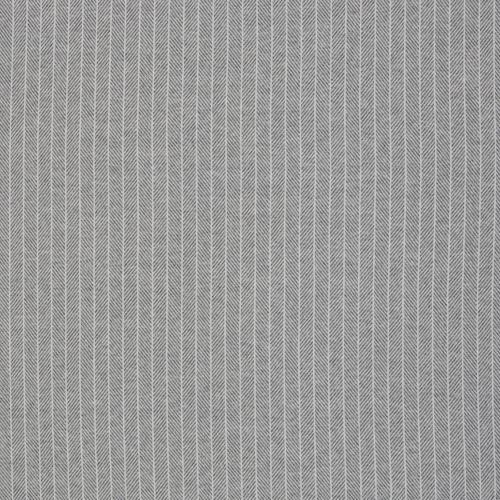 Jaquard Jersey "Madita" Swafing  Fischgrät - grau / ecru