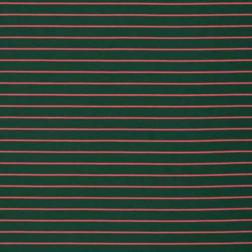 Baumwolljersey Streifen ISA petrol – Swafing Jersey Stoff mit modernem Streifenmuster