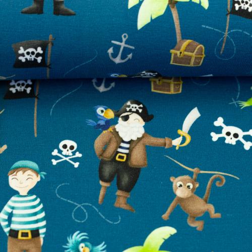 Jersey "Ahoi Piraten" Piraten dunkelblau