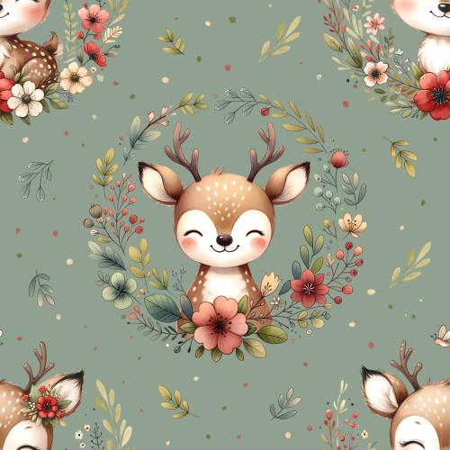 Oh my Deer! Jersey French Terry