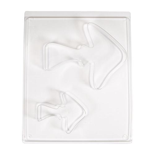 PET Gießform Pilze Rayher  14,5x12x2cm+8,5x7x2cm