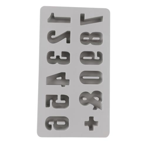 Silikon Gießform 0-9 Zahlen - Rayher