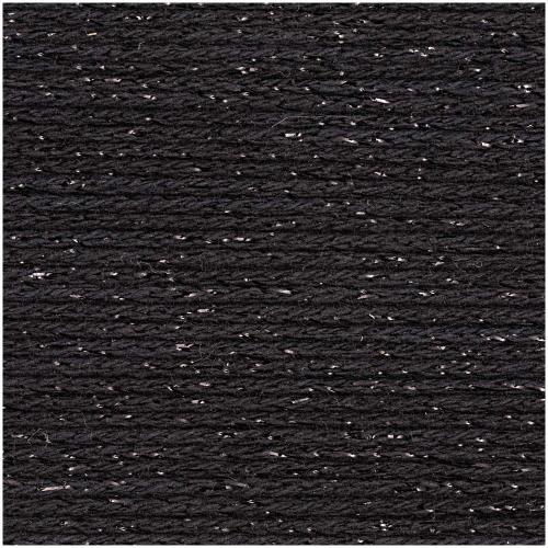 Rico Design Fashion Cotton Métallisé 50g 130m onyx