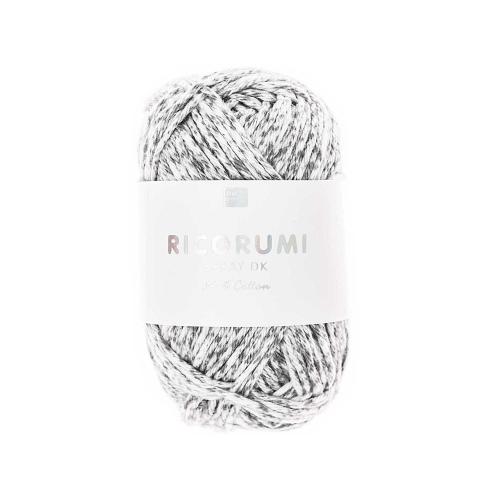 Ricorumi DK Häkelgarn Farbe 010 spray grau