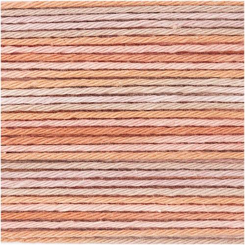 Ricorumi DK Häkelgarn Farbe 003 print lachs mix