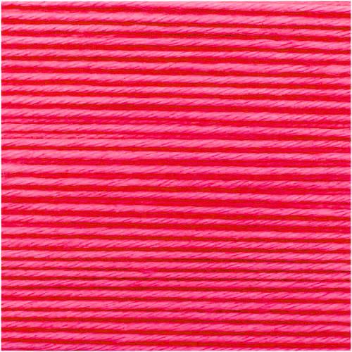 Ricorumi DK Häkelgarn Farbe 002 neon pink