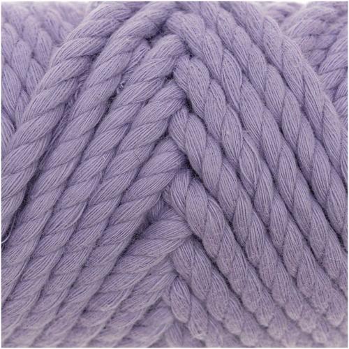 Rico Design Creative Cotton Cord Makramee-Garn 130g 25m - lila