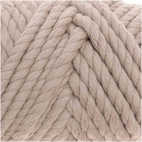 Rico Design Creative Cotton Cord Makramee-Garn 130g 25m - hellbraun