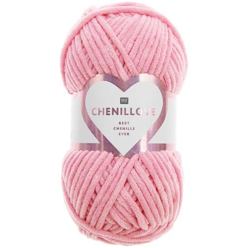 Rico Chenillove Chenillegarn pink