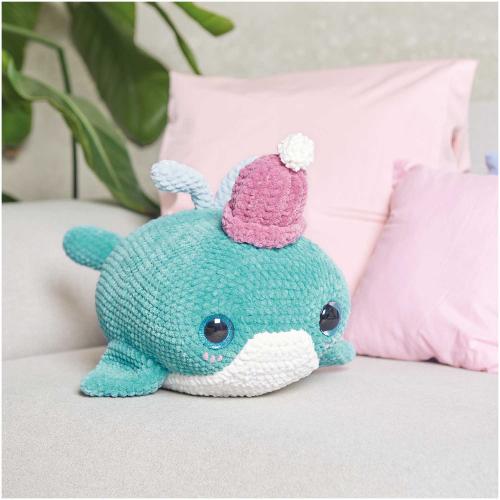 Beispielbild für Weihnachtsdeko aus Chenillegarn