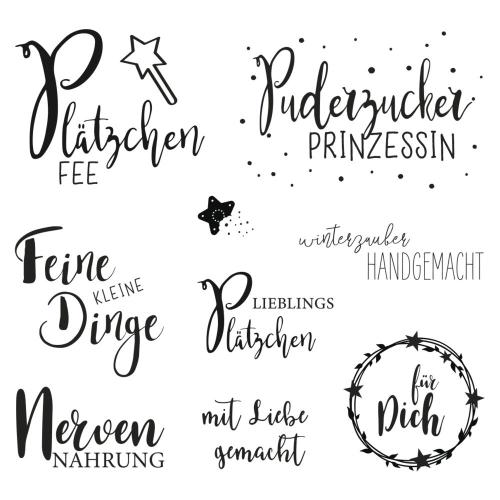 Rayher Clear Stamps - Süße Grüße