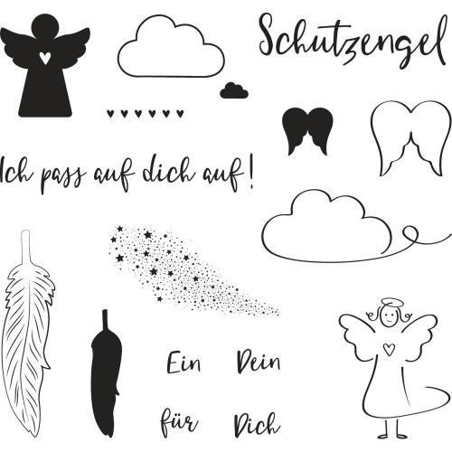 Rayher Clear Stamps - Schutzengel