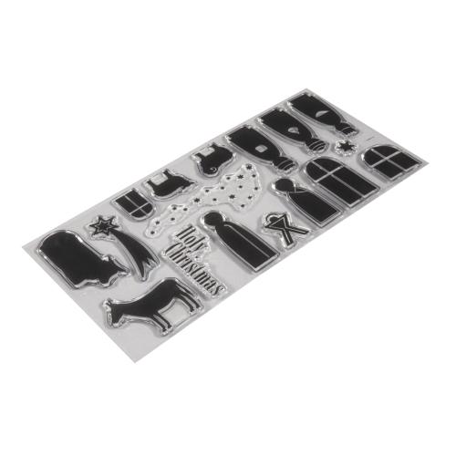 Rayher Clear Stamps - Krippe - Stempel Weihnachten