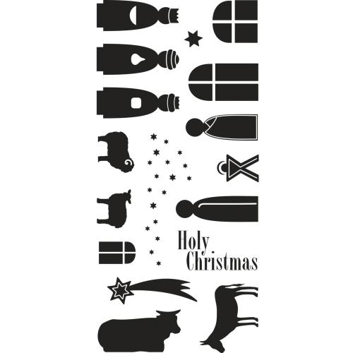 Rayher Clear Stamps - Krippe - Stempel Weihnachten