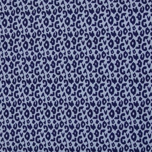 Baumwolljersey Leo Blau Hellblau – Designerstoff von Swafing & Cherry Picking