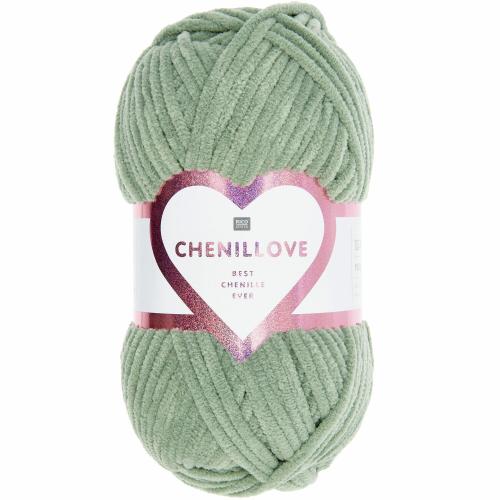 Rico Chenillove Chenillegarn salbei