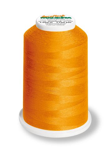 Madeira Aeroflock No 100  Bauschgarn  - neon orange 9937
