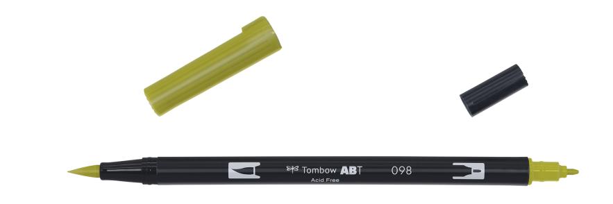 TOMBOW Brush Pen ABT-098 avocado