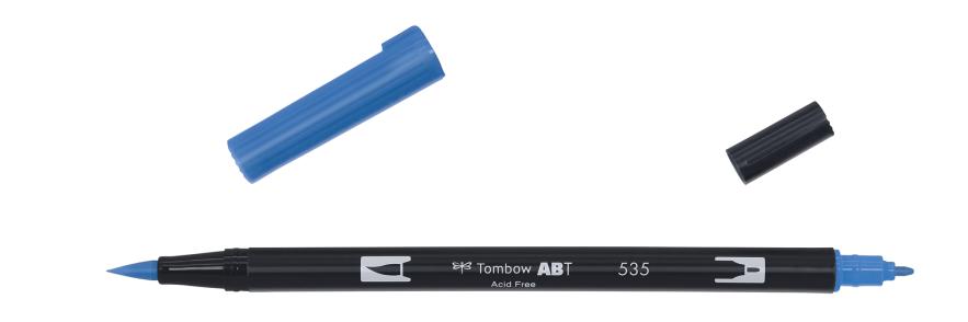 TOMBOW Brush Pen ABT-535 cobalt blue