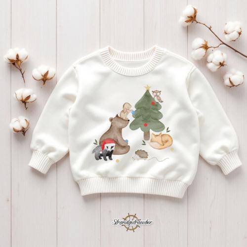 Buegelbild Waldweihnacht