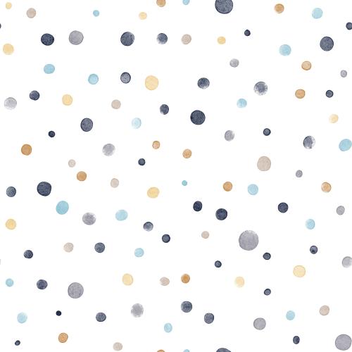 Dots anthrazit - Bio Jersey / Bio French Terry