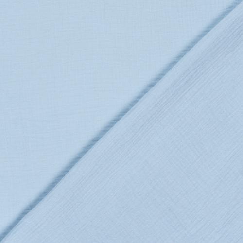 Musselin - hellblau