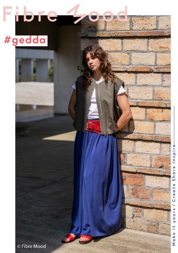 Fibre Mood 29 "Gedda" und "Ines" - Viskose dunkelblau FM792409855
