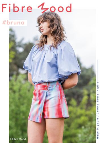 Fibre Mood 29 "Bruna" Baumwolle Denim - FM92345410 Hosenstoff