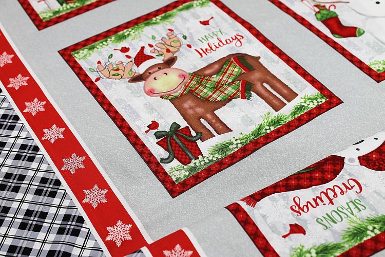 Patchworkbaumwolle "Snow Merry" by Studio E