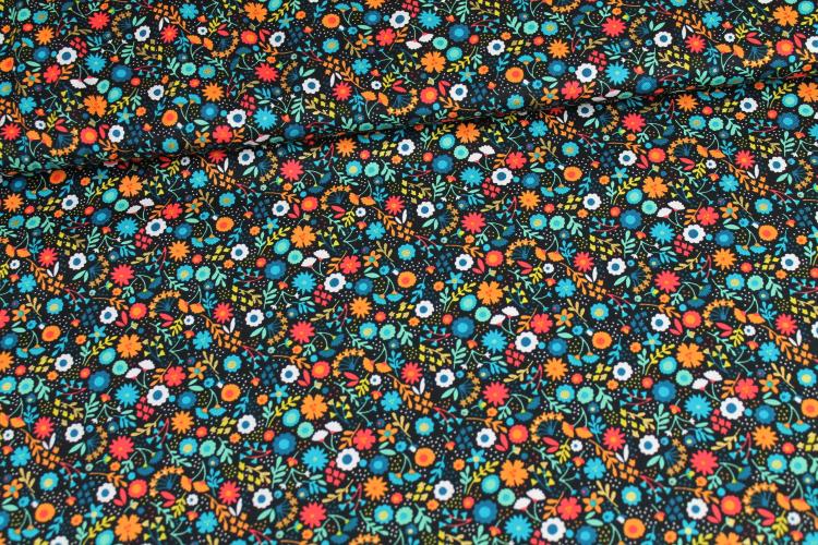 Patchwork „Folk Friends“ Blumen