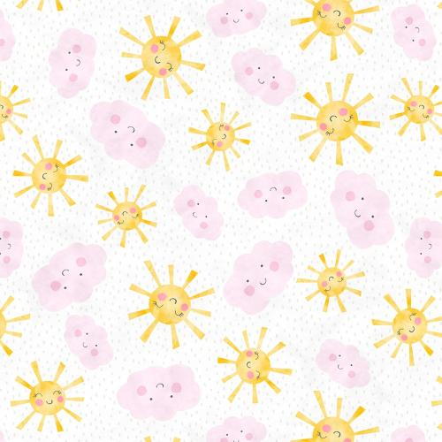Patchworkbaumwolle „Raindrops & Sunshine“ 68552 by Anne Rowan