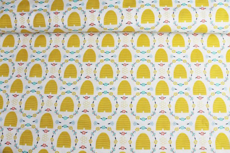Patchwork "Bee Knees" - Bienenstöcke