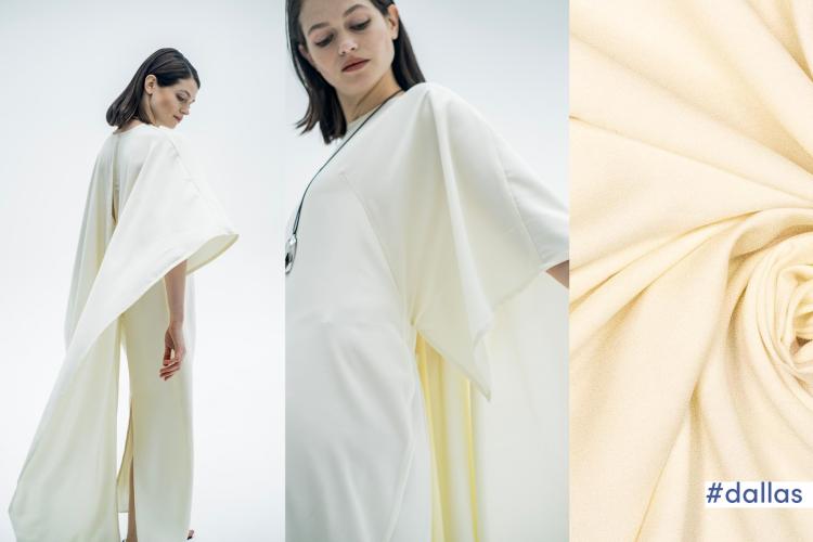 Fibre Mood 28 - FM792524007 "Dallas" offwhite Webware Viskose Polyester