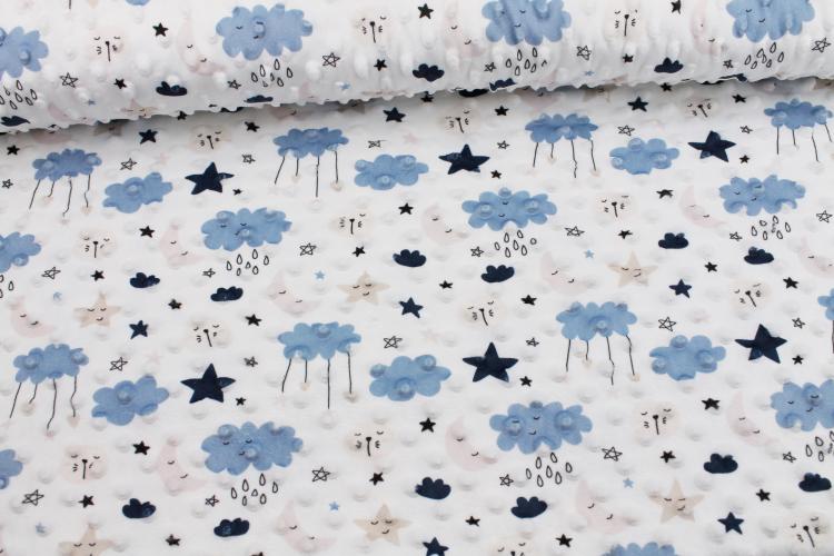 Minkyfleece – Wolken und Sterne