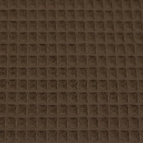 Waffelpiqué Nelson uni - taupe