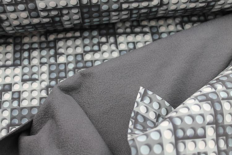 Softshell „Brixx“ - Bausteine grau
