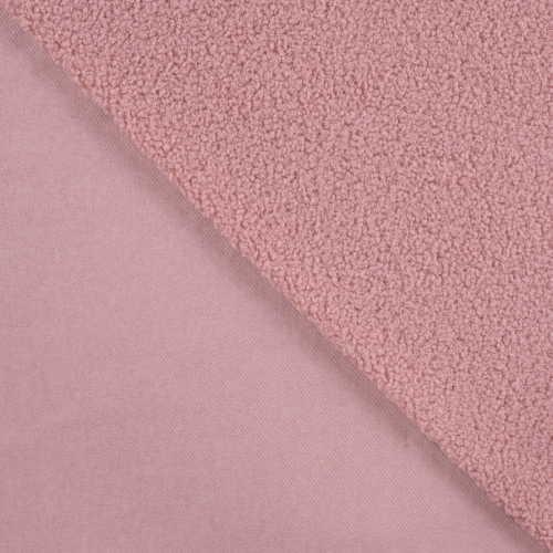 Teddy Bouclé - altrosa / rosa