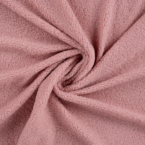 Teddy Bouclé - altrosa / rosa