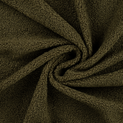 Teddy Bouclé - khaki / armeegrün